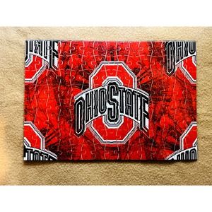 Ohio State Football Team A4 Jigsaw Puzzle 120 pcs
